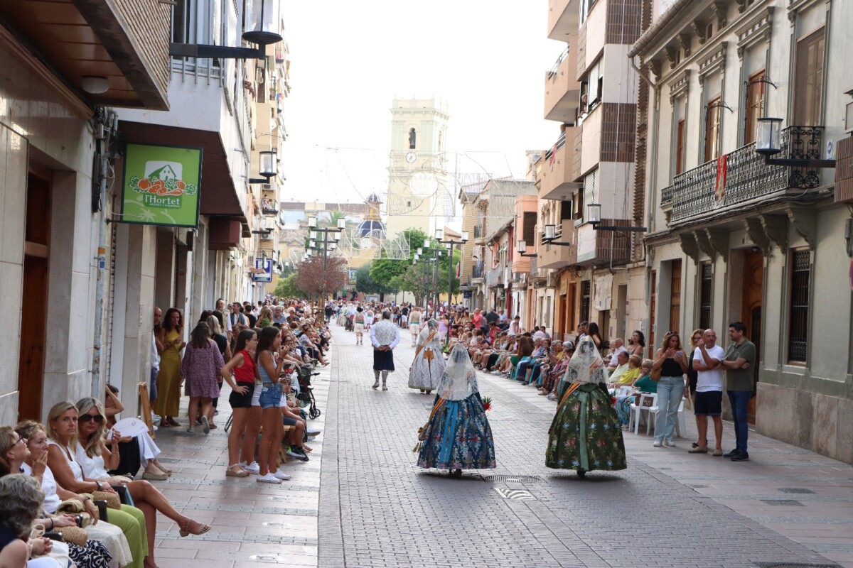 ofrenda verge de l'olivar Alaquàs fiestas mayores 2023